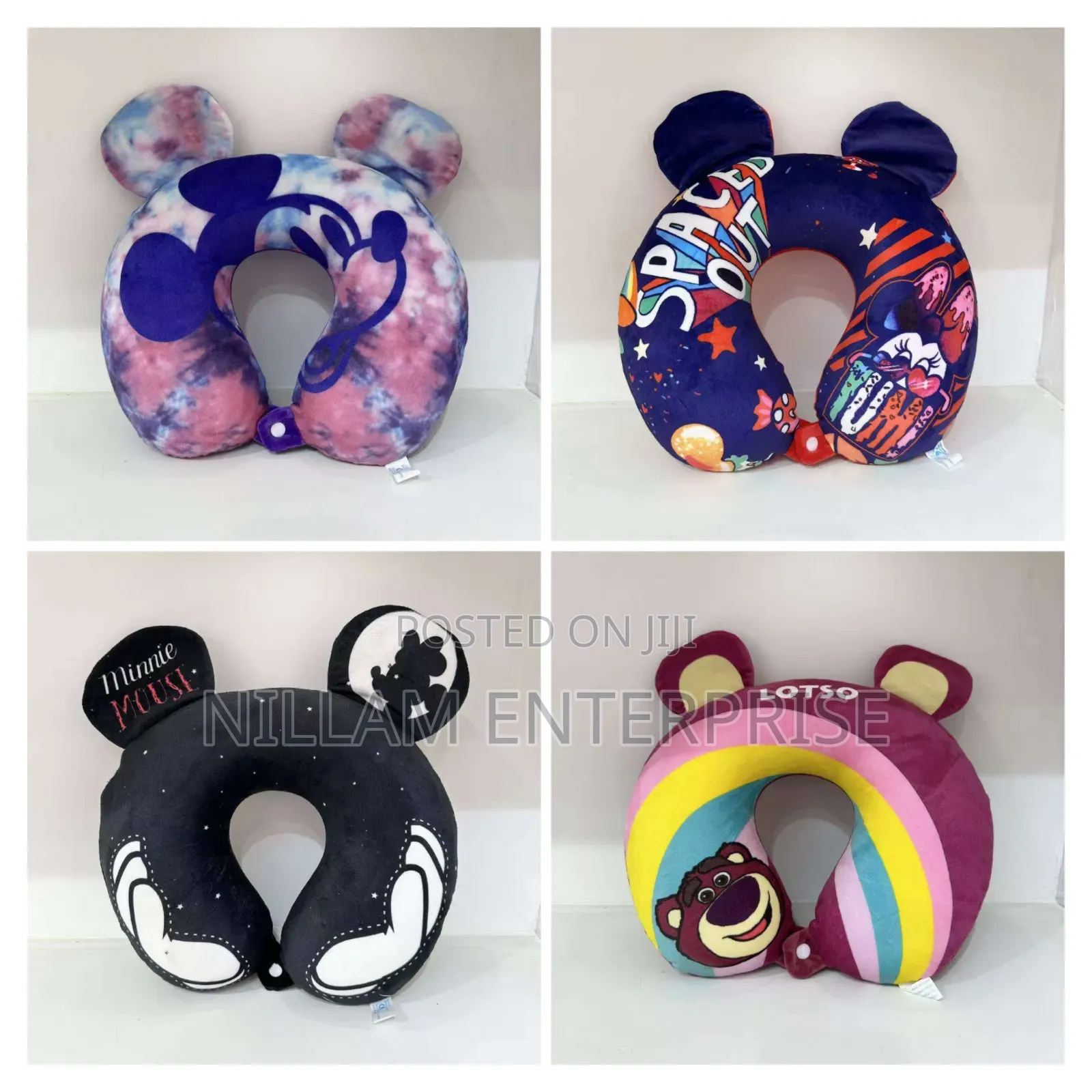 Cartoon Support Neck Travelling Pillow