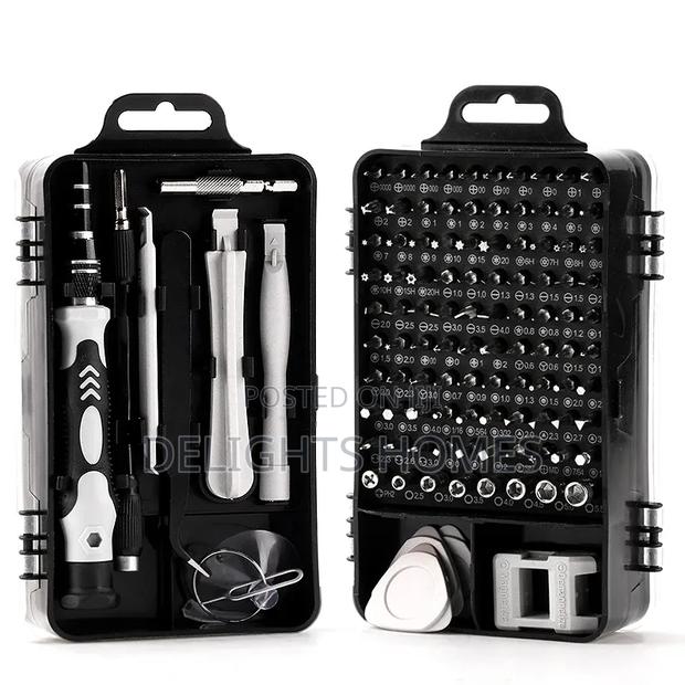 115 PC Tool Box Kit - Precision Screwdriver Set-Pa - thumbnail 2
