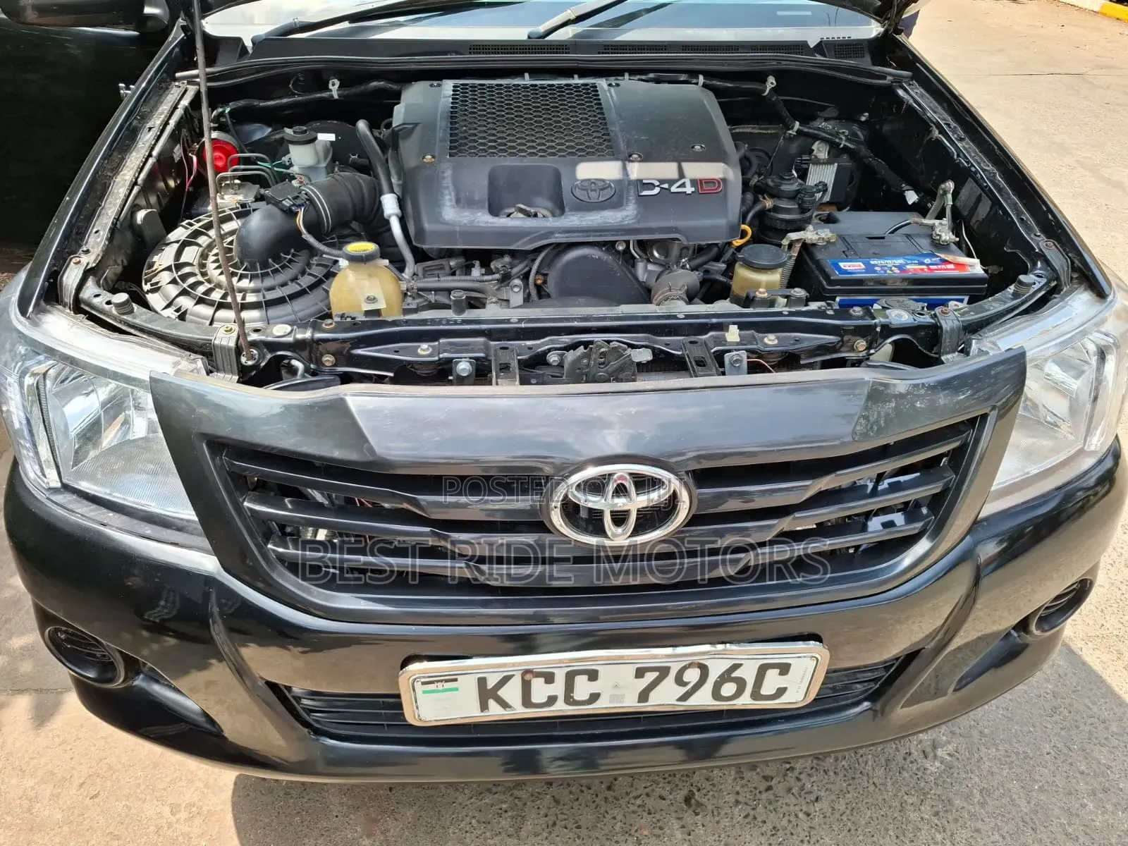 Toyota Hilux 2009 Black