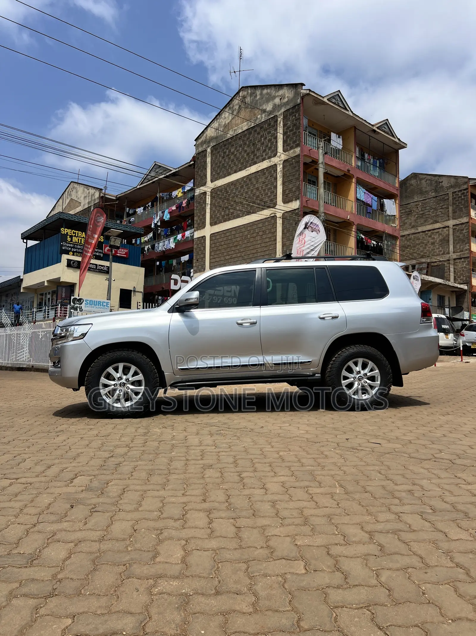 Toyota Land Cruiser 4.5 V8 TD 2019 Silver