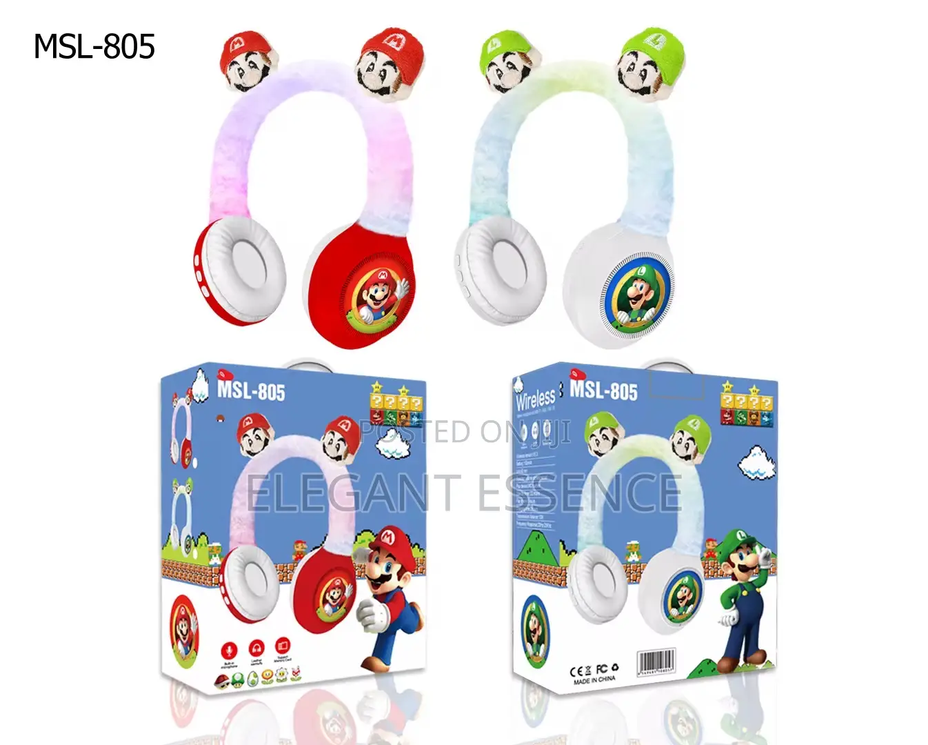 Over-Ear for Bluetooth Headset for Gaming Wireles Earphones