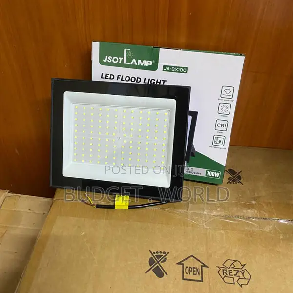 100W Energy Efficient LED Flood Lamp – Heavy Duty Outdoor Lighting