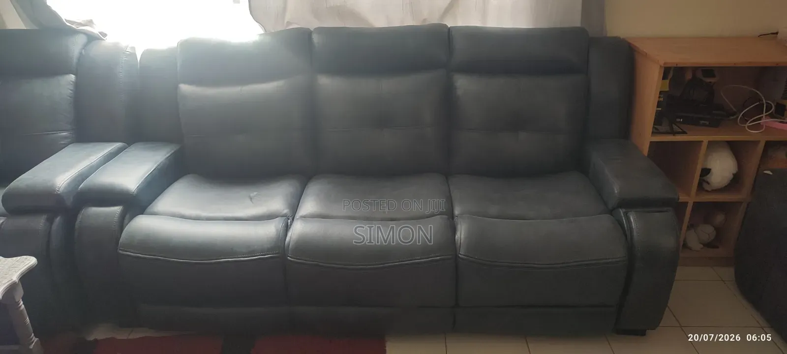 7 Seater Semi Recliner
