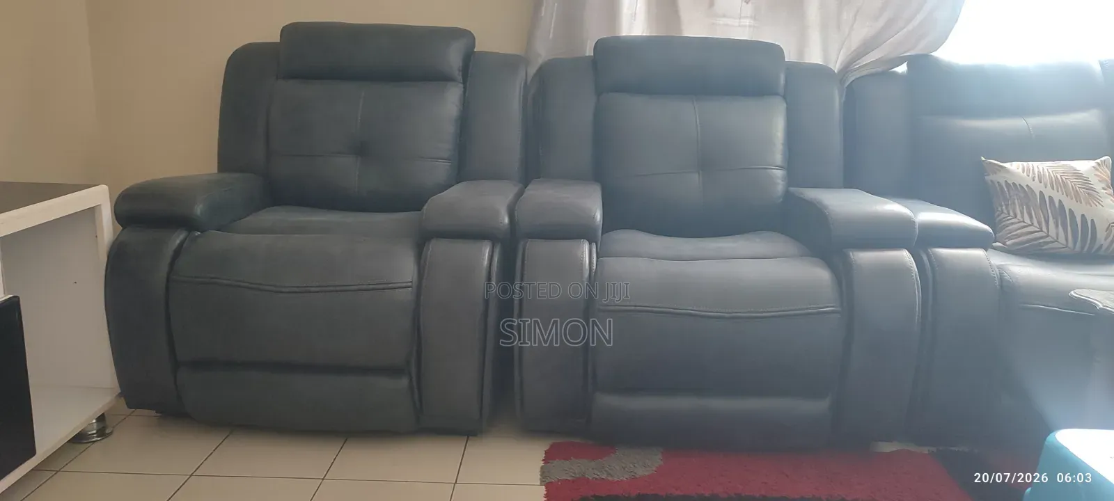 7 Seater Semi Recliner