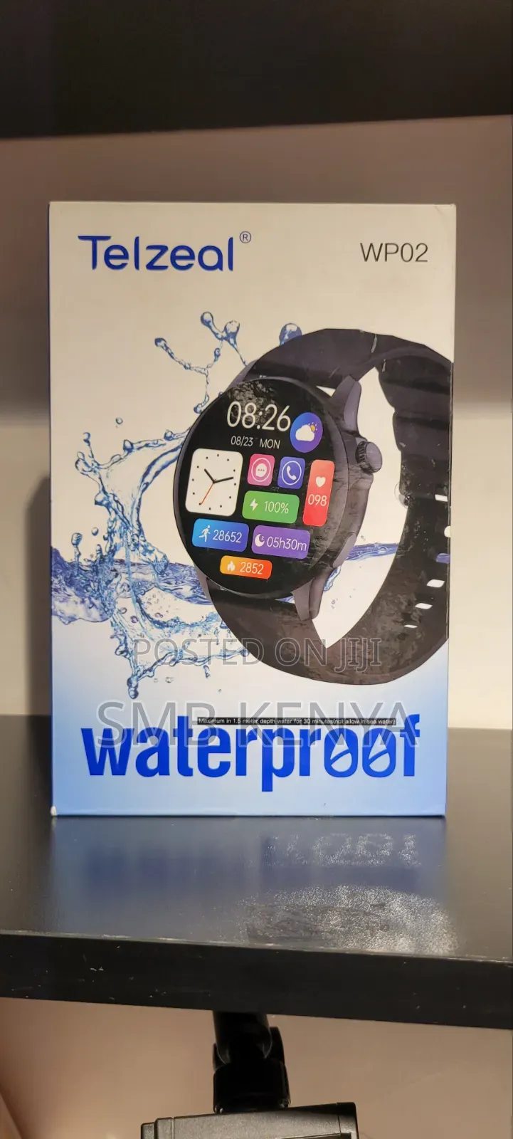 Waterproof Smartwatch With 2 Silicone Straps-Wp02