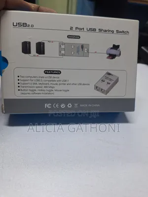 2 Port USB Sharing Switch