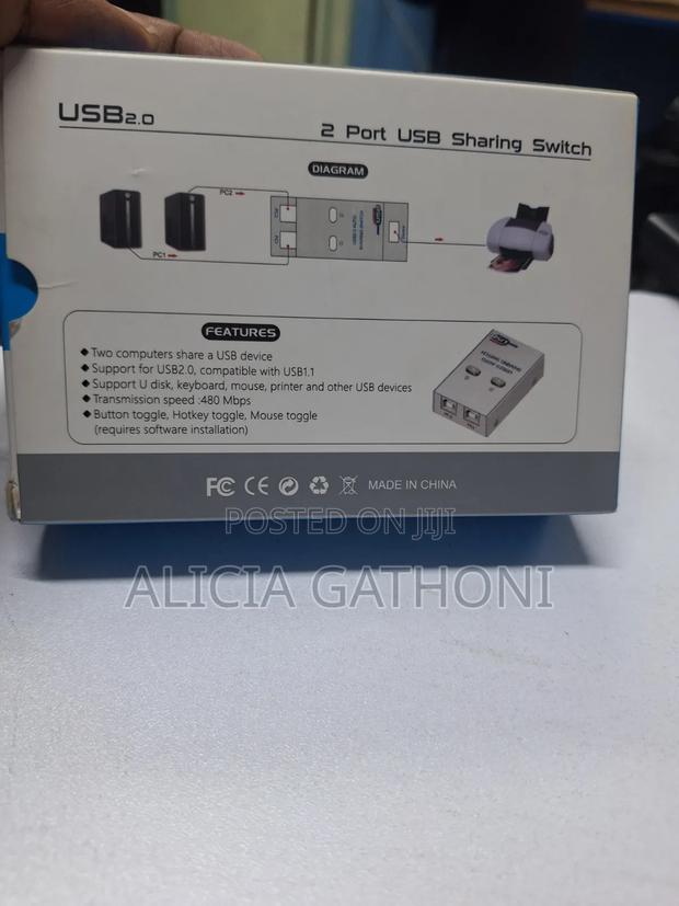 2 Port USB Sharing Switch - thumbnail 2