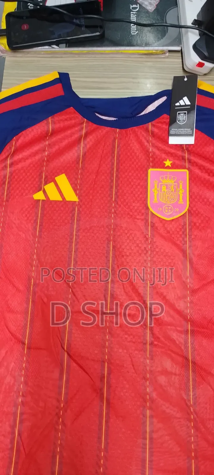 Spain Home WorldCup Jersey