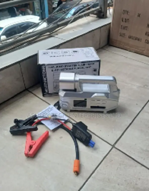 Portable High Power Car Jump Starter – Digital Air Compressor