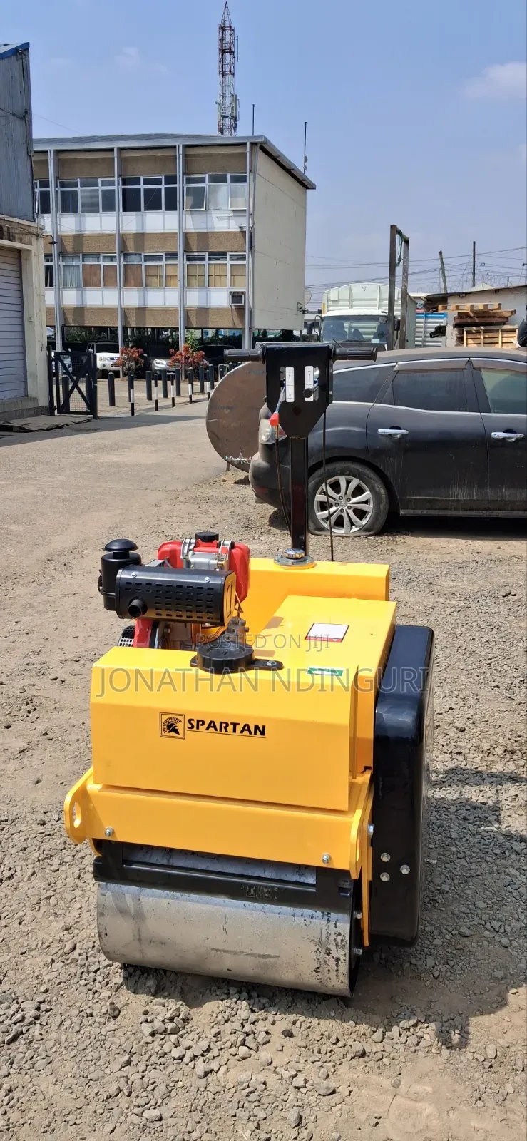 Spartan Double Drum Roller – Professional Road Compactor