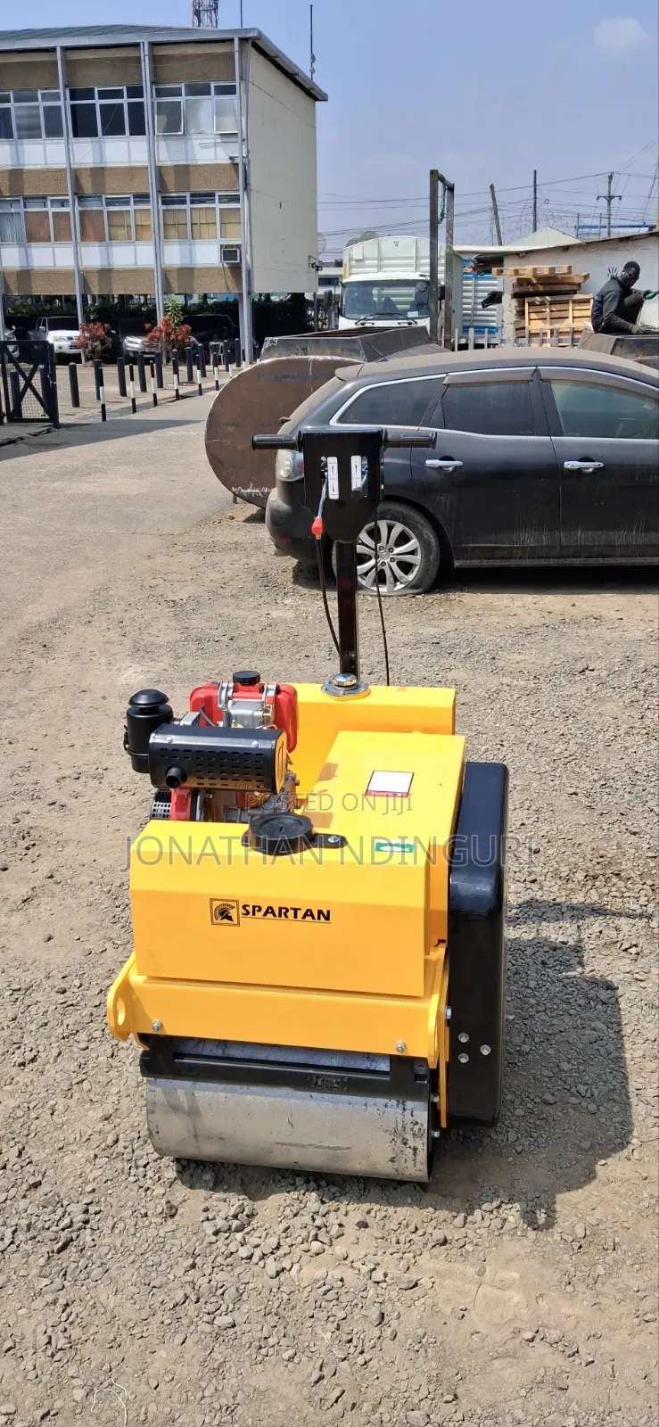 Spartan Double Drum Roller – Professional Road Compactor
