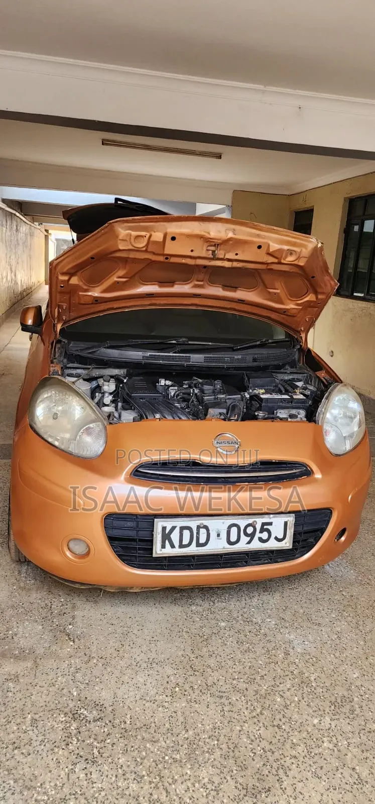 Nissan March 2013 Orange