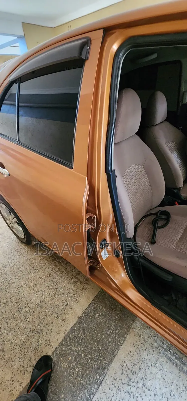 Nissan March 2013 Orange