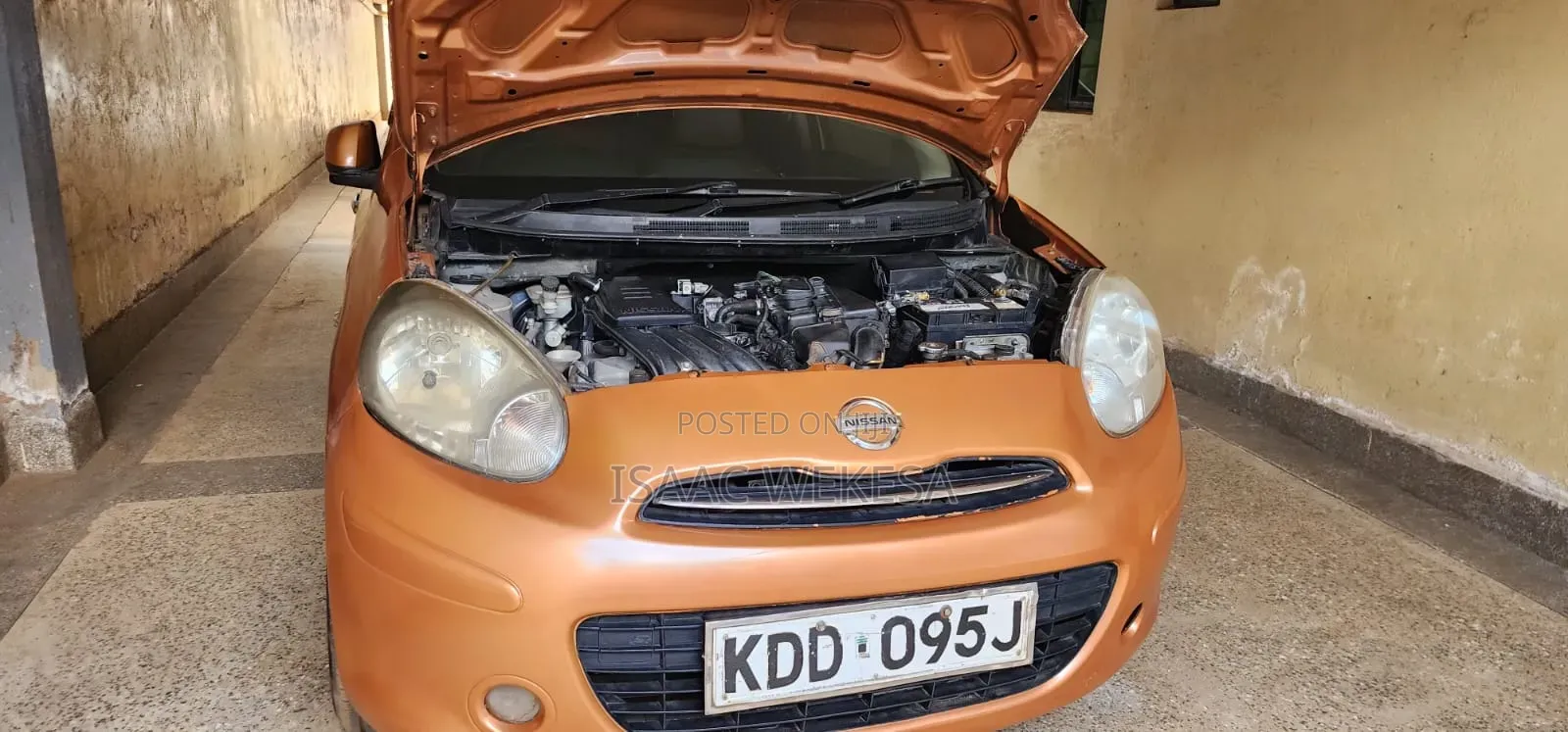 Nissan March 2013 Orange