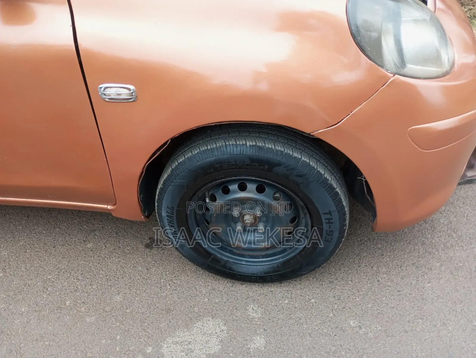Nissan March 2013 Orange