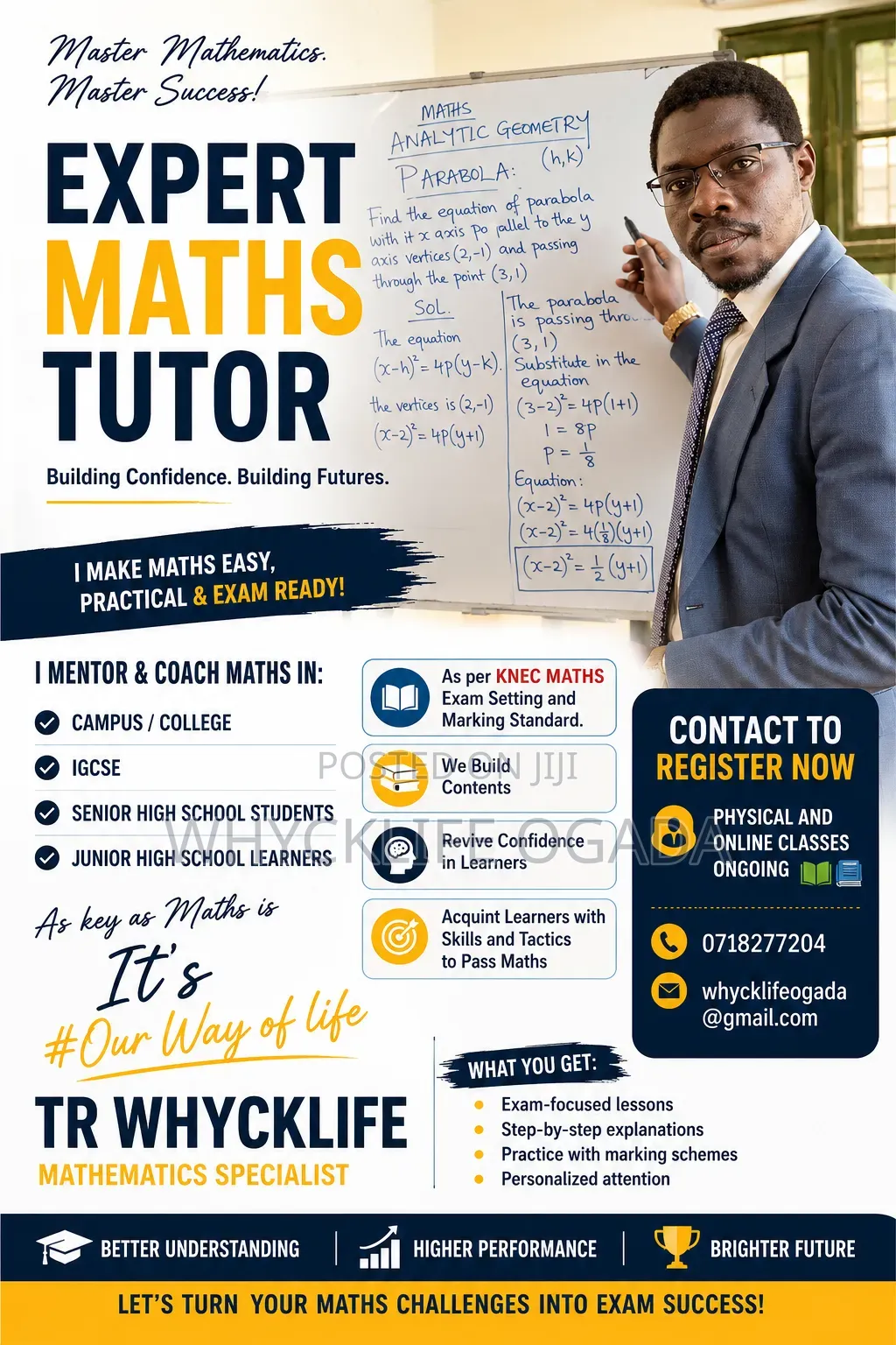 Mathematics and Business Studies Teacher