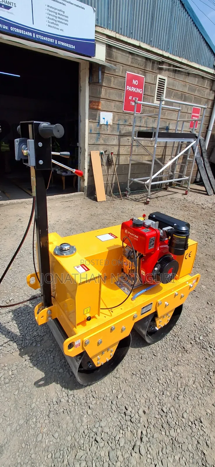 Industrial Spartan Double Drum Roller