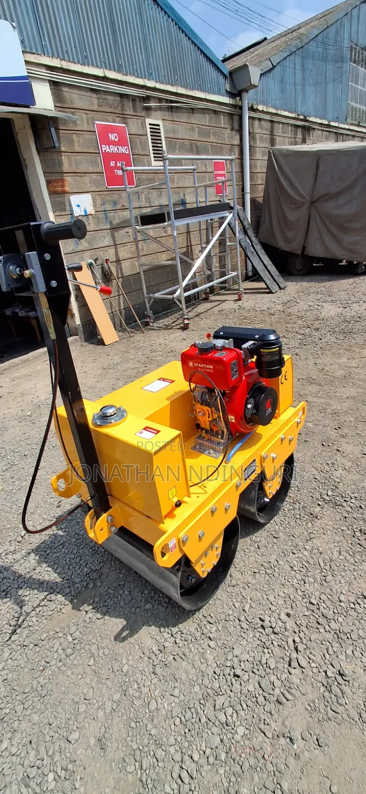 Industrial Spartan Double Drum Roller