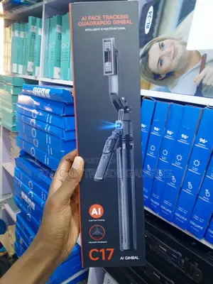 C17 Smart Face Tracking Selfie Stick Tripod for Smartphones
