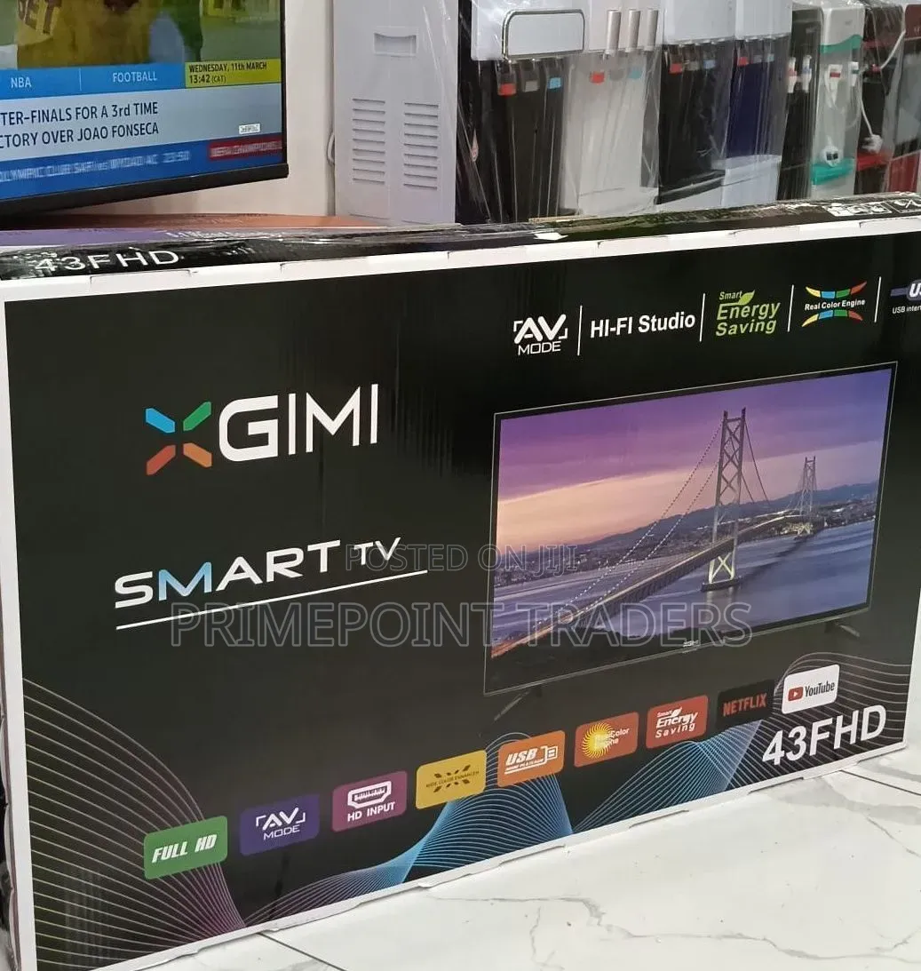 X-Gimi 43-Inch Smart TV With Premium Features