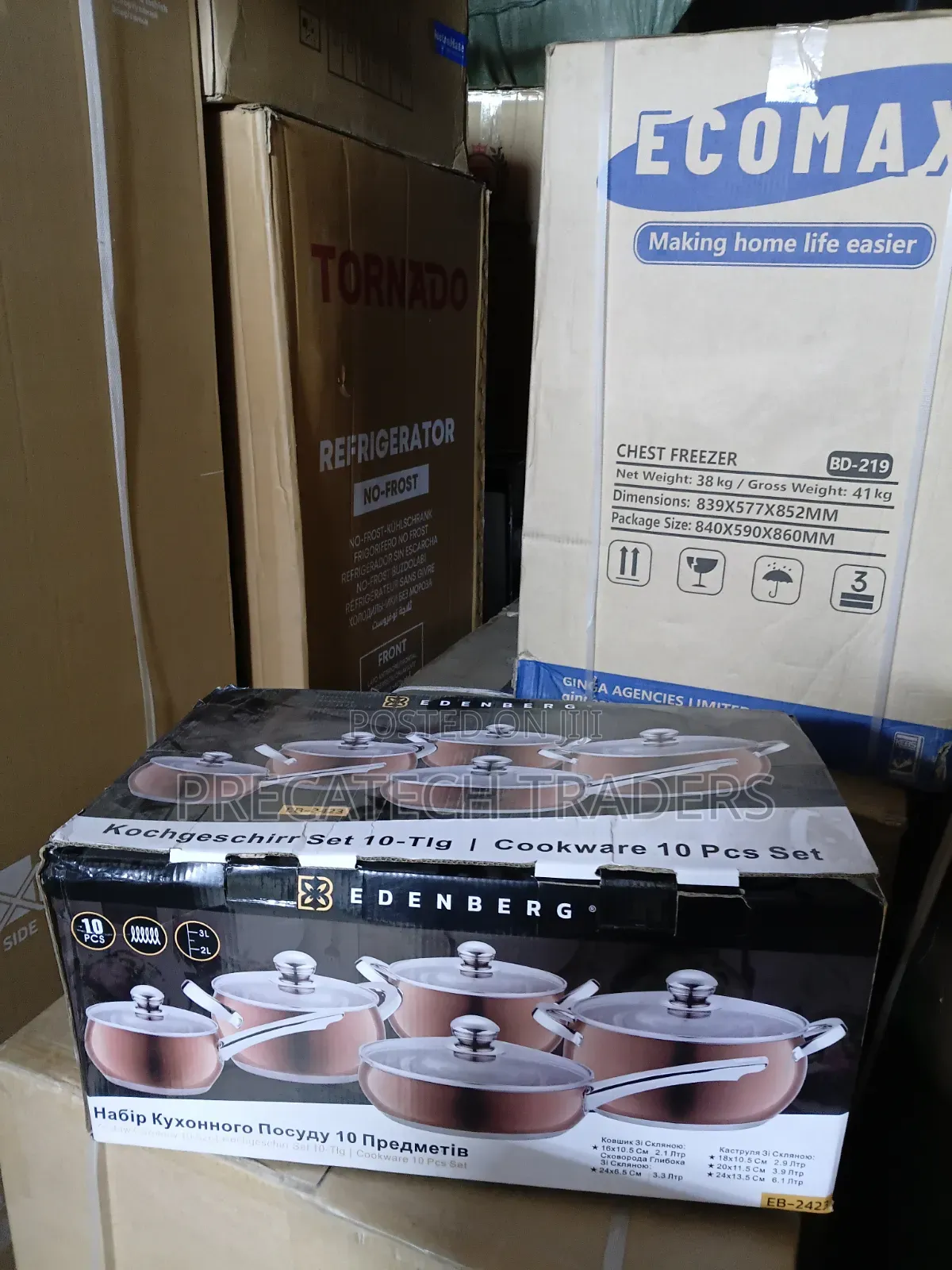 Edenberg 10 Piece Cookware Set – Complete Kitchen Collection