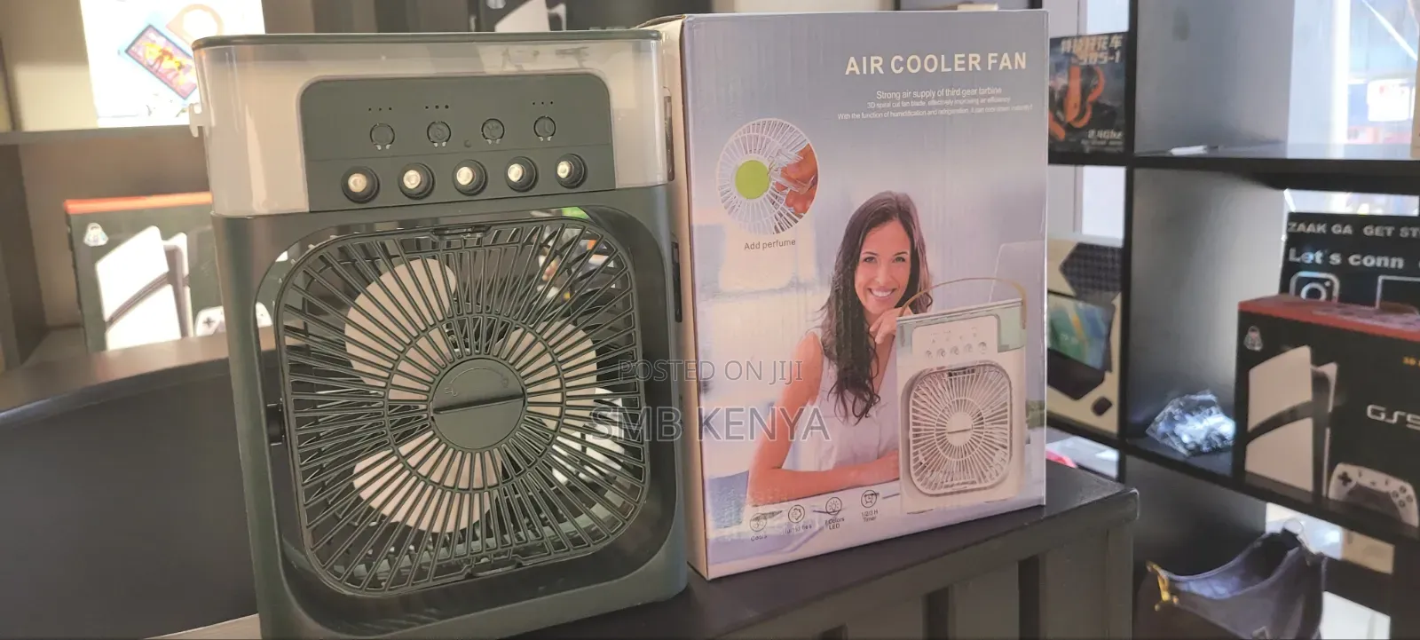 Air-Cooler Fan With Strong Third Gear Tarbine