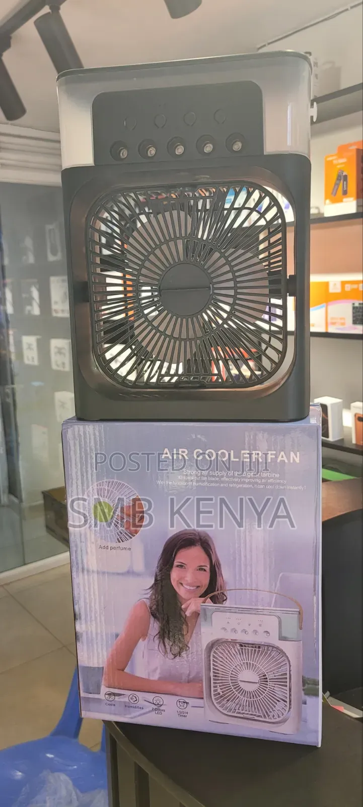 Air-Cooler Fan With Strong Third Gear Tarbine