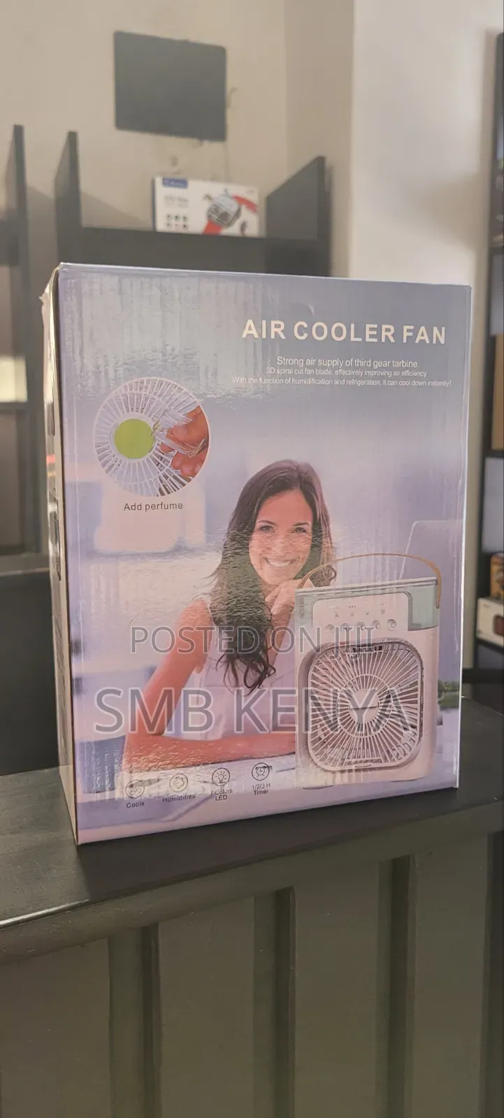 Air-Cooler Fan With Strong Third Gear Tarbine