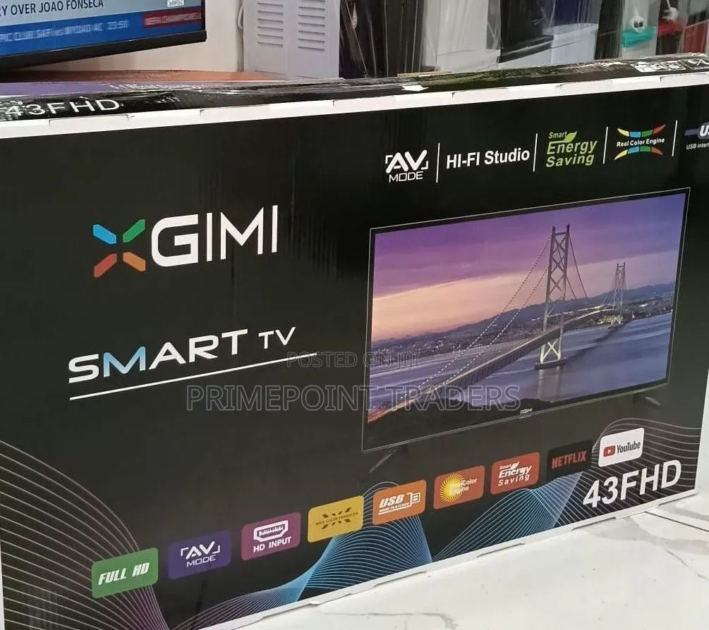 X-Gimi 43 Inch Smart Android Digital TV Led