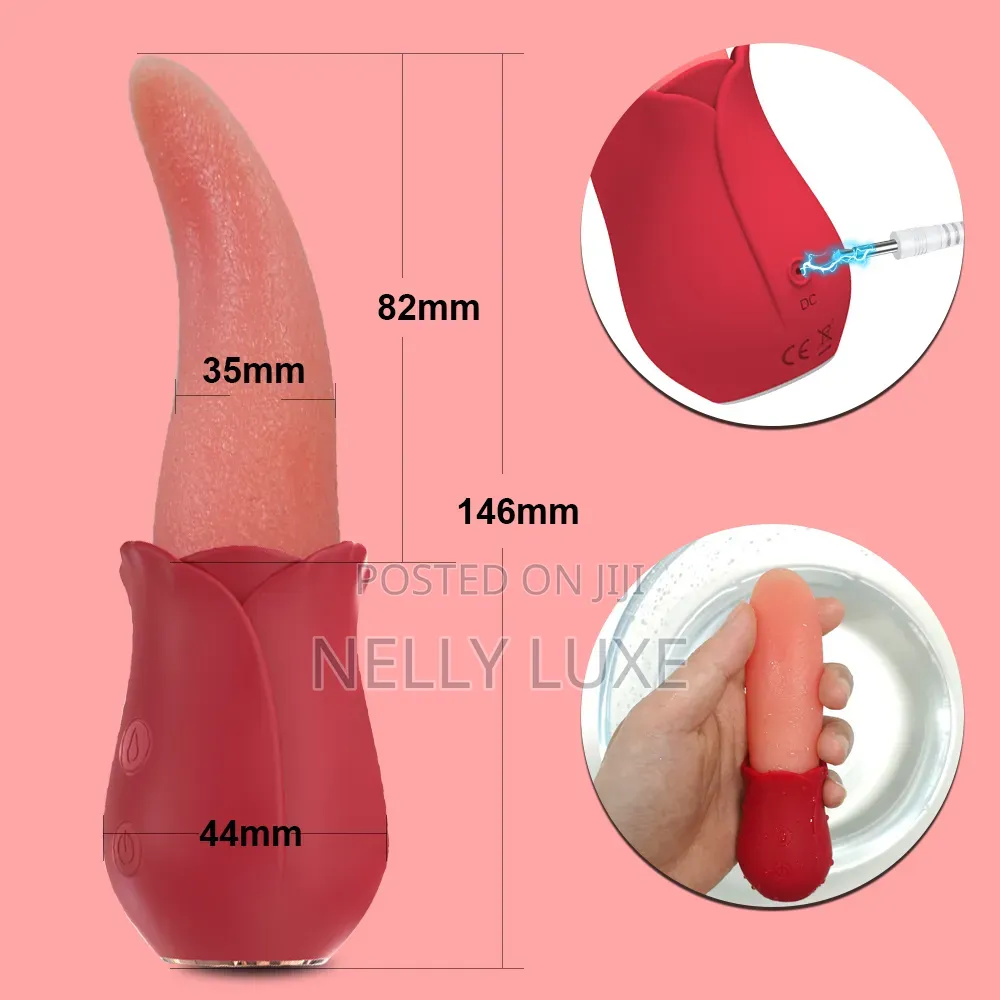 Rose Tongue Licking Vibrator