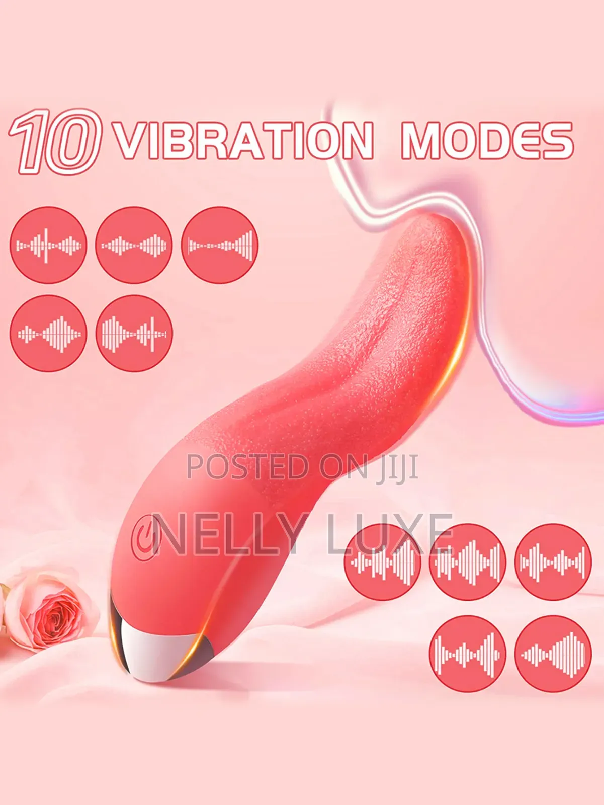 Rose Tongue Licking Vibrator