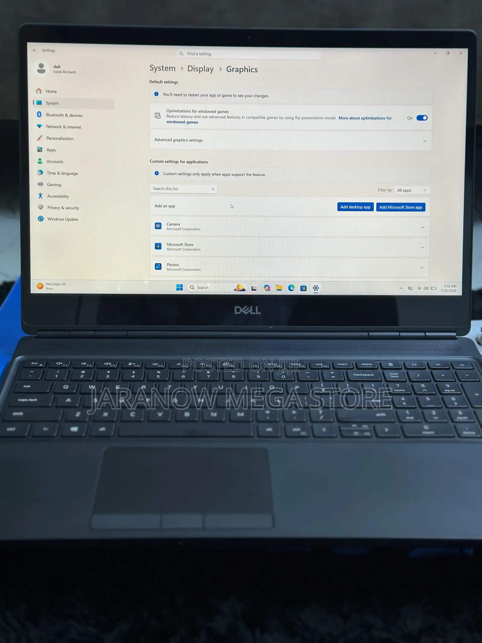 Laptop Dell Precision 7550 32GB Intel Core i7 SSD 256GB