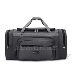 Large Multi Pockets Travel Duffel Bag_yu