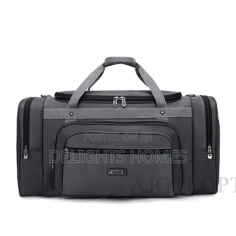Large Multi Pockets Travel Duffel Bag_yu