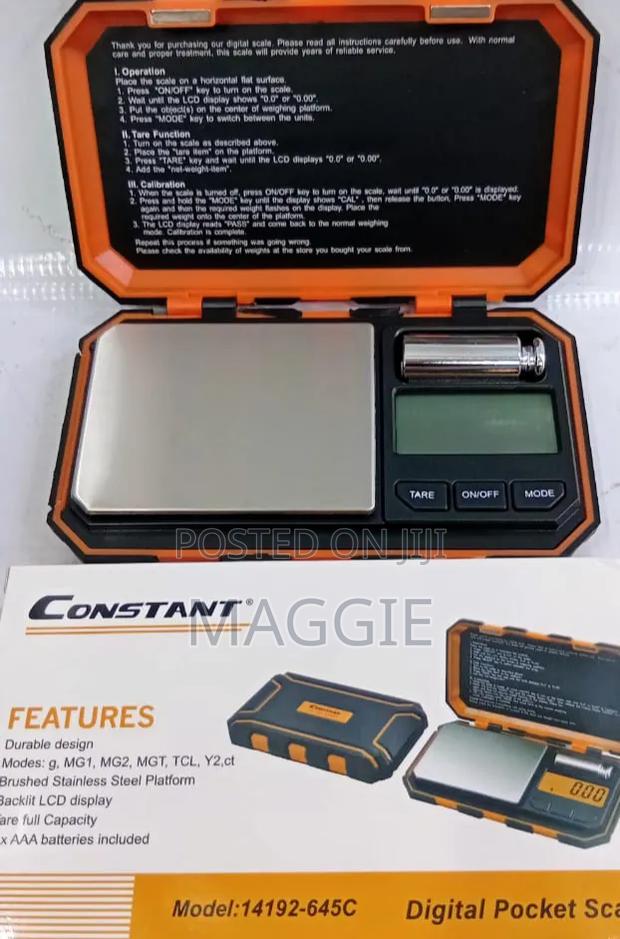Digital Pocket Scale Constant
