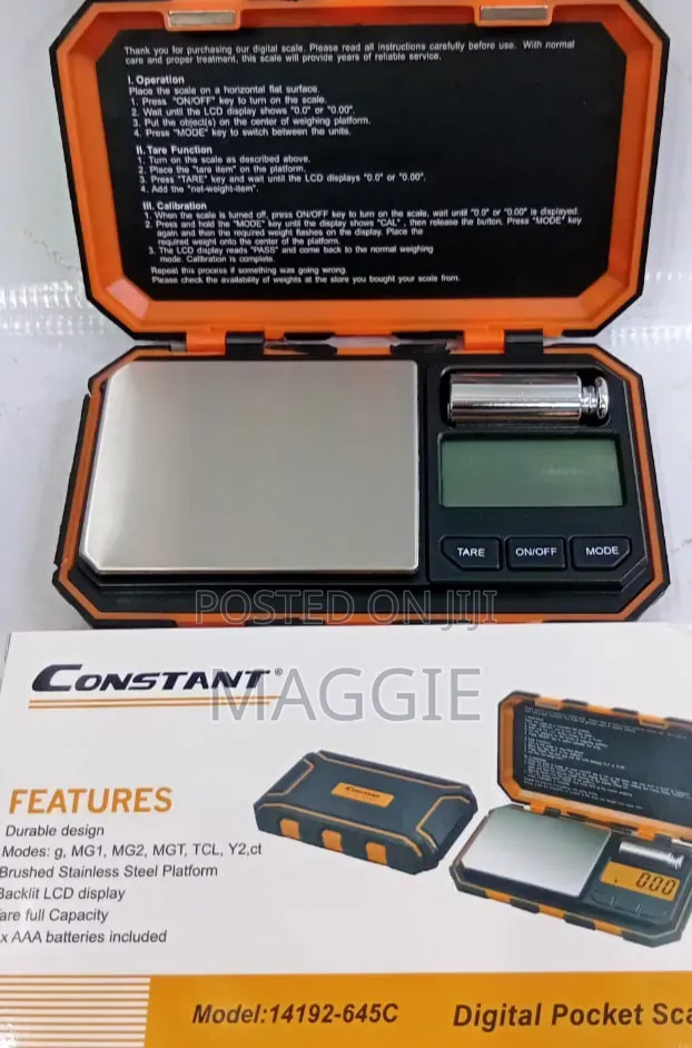 Digital Pocket Scale Constant