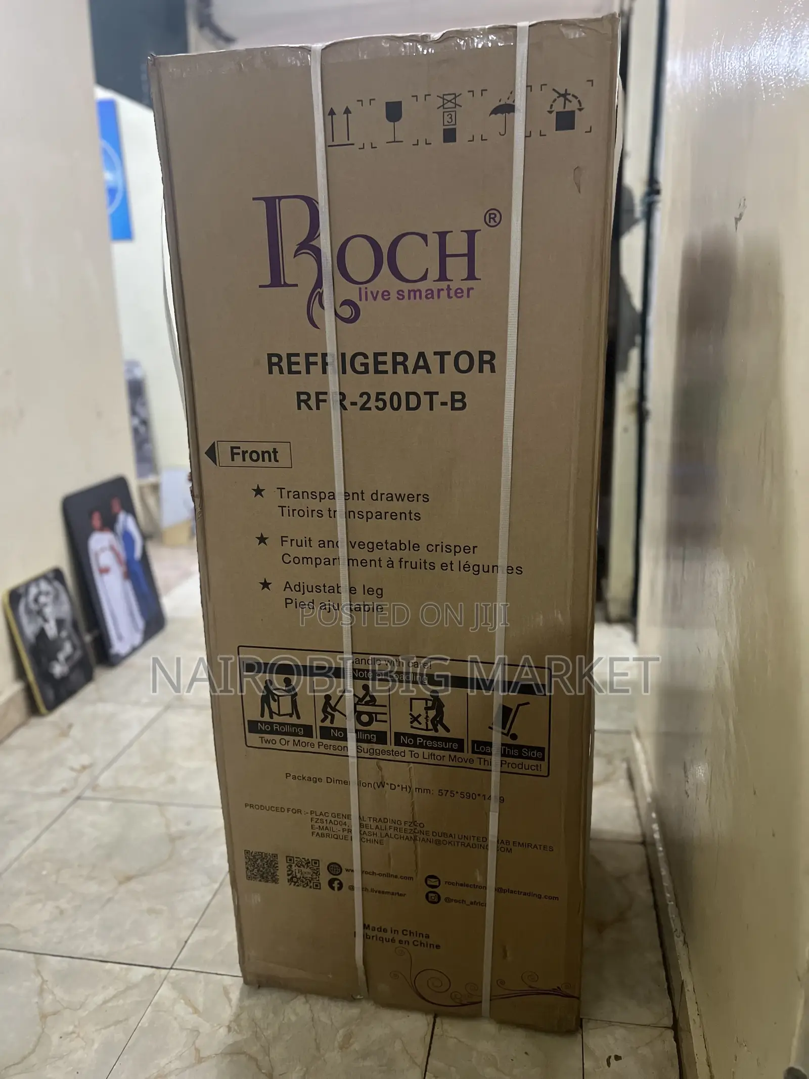 Roch 250l Double Door