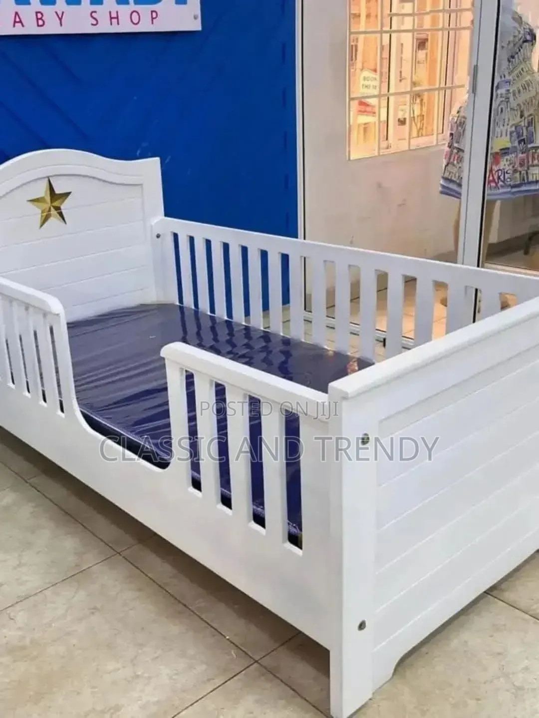 White Kids Bed
