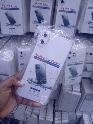 Nothing CMF Phone 1 Soft, Shockproof Cover With a Clear Back