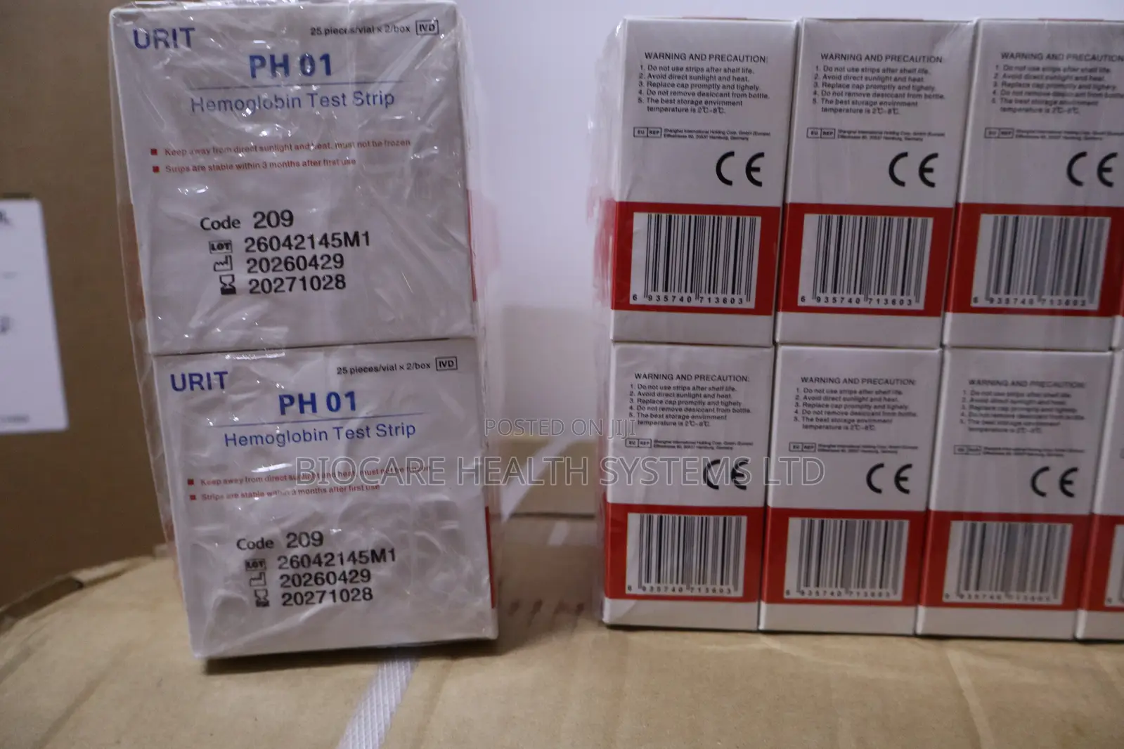 Ph-01 Hemoglobin Test Strips