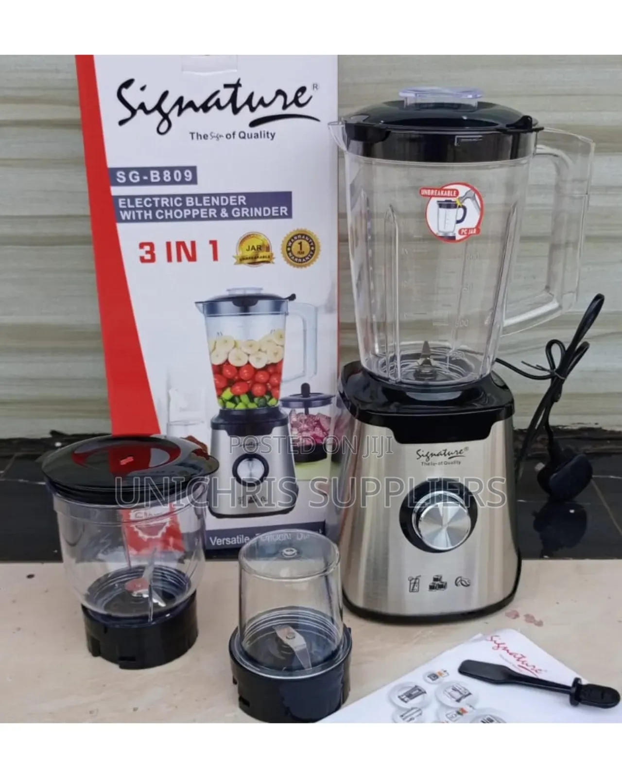 Signature 3 in 1 Blender