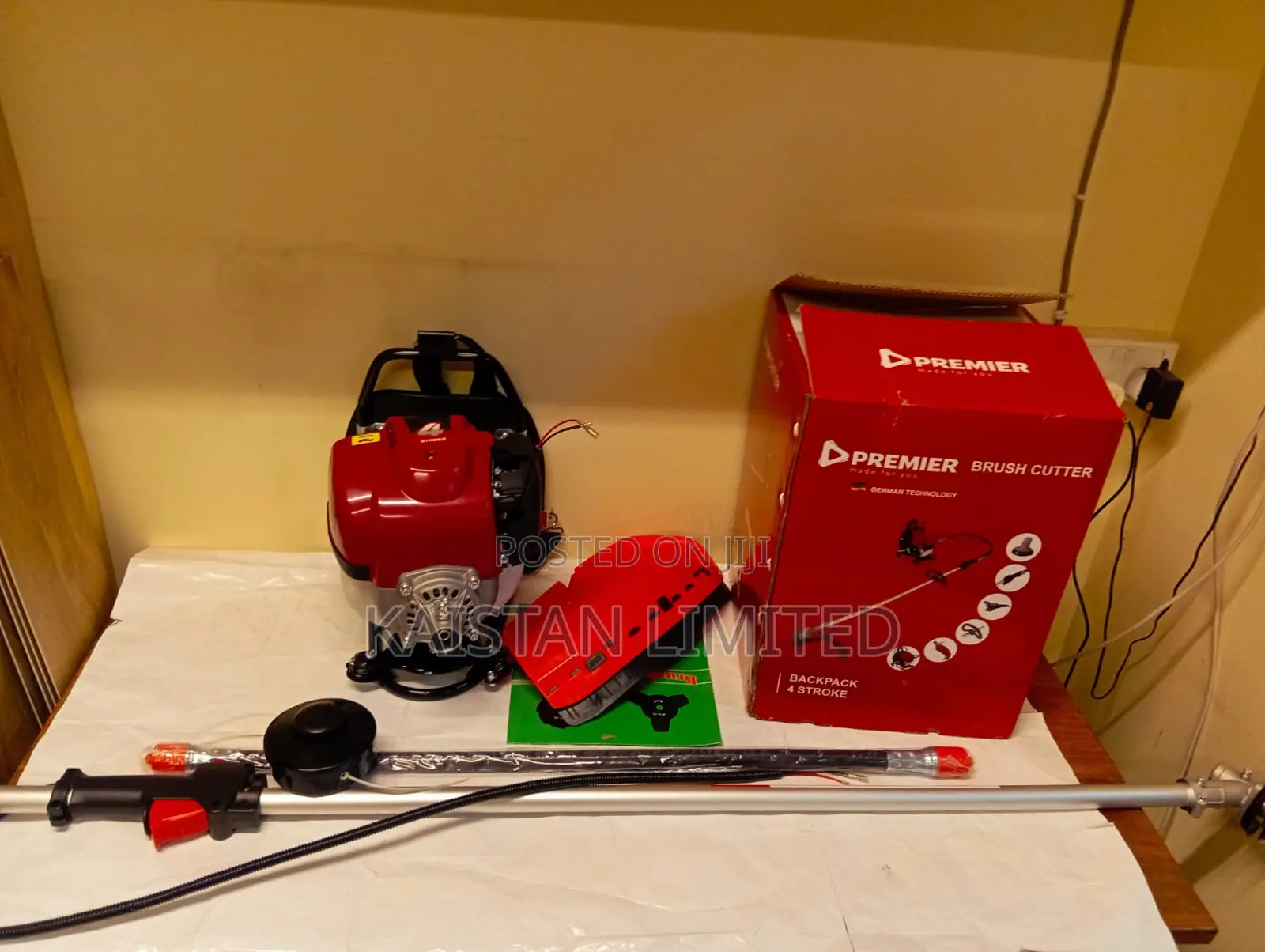 Premier 4-Stroke Backpack Petrol Brush Cutter Weed Cutter
