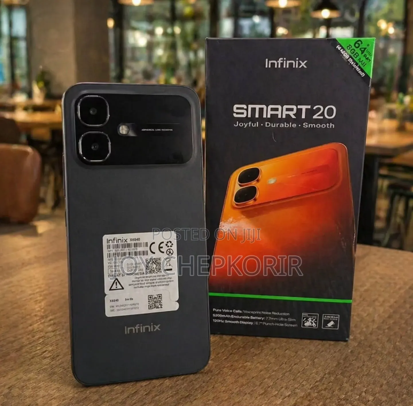 New Infinix Smart 20 64 GB Black