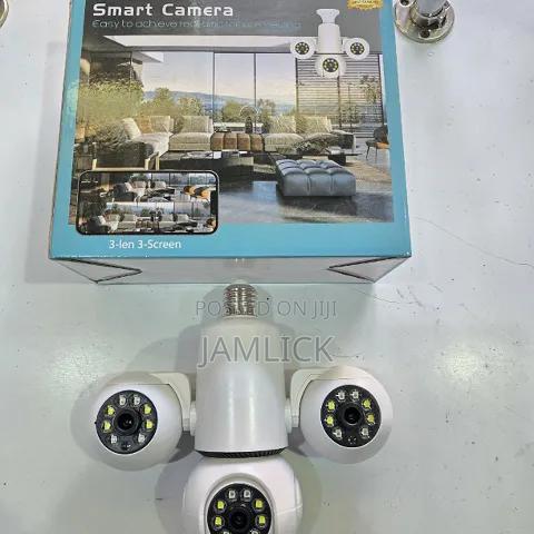 E37 3 Lens Wifi Camera Bulb - Eg - main view