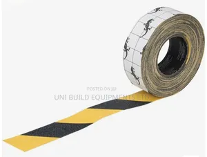 Non-Slip Tape - Black Yellow ( 50mmX50mtrs)