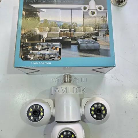 E37 3 Lens Wifi Camera Bulb - Eg - thumbnail 2