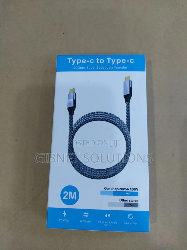 Type C to Type C Cable