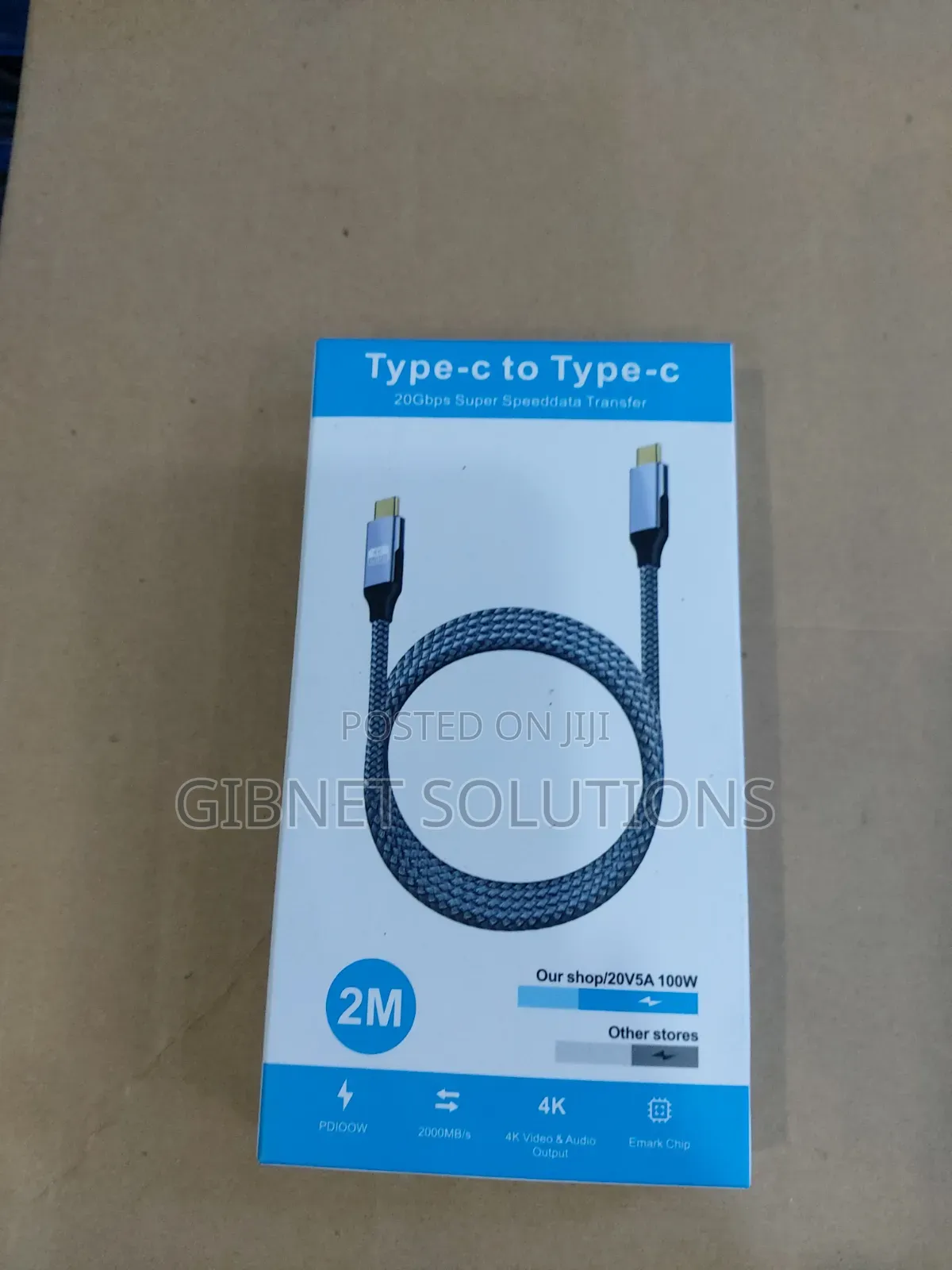 Type C to Type C Cable