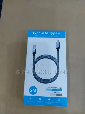 Type C to Type C Cable