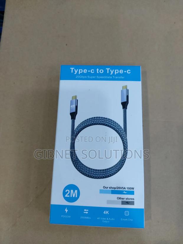 Type C to Type C Cable - thumbnail 2